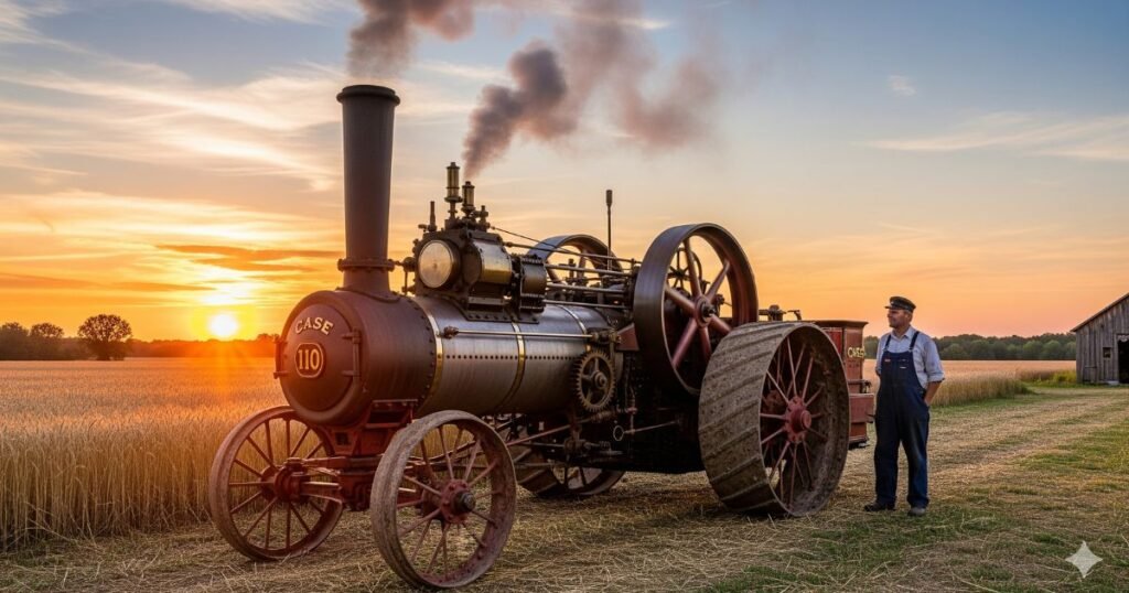 The Evolution of Tractors in the USA: From Steam Engines to Smart Machines 2 Steam Tractors - The Evolution of Tractors in the USA