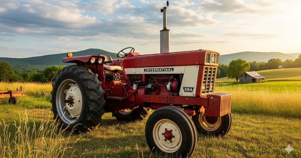 International 584 Tractor Specs