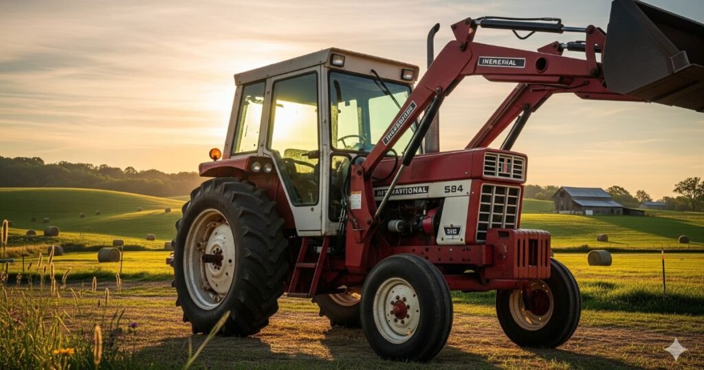 International 584 Tractor Specs