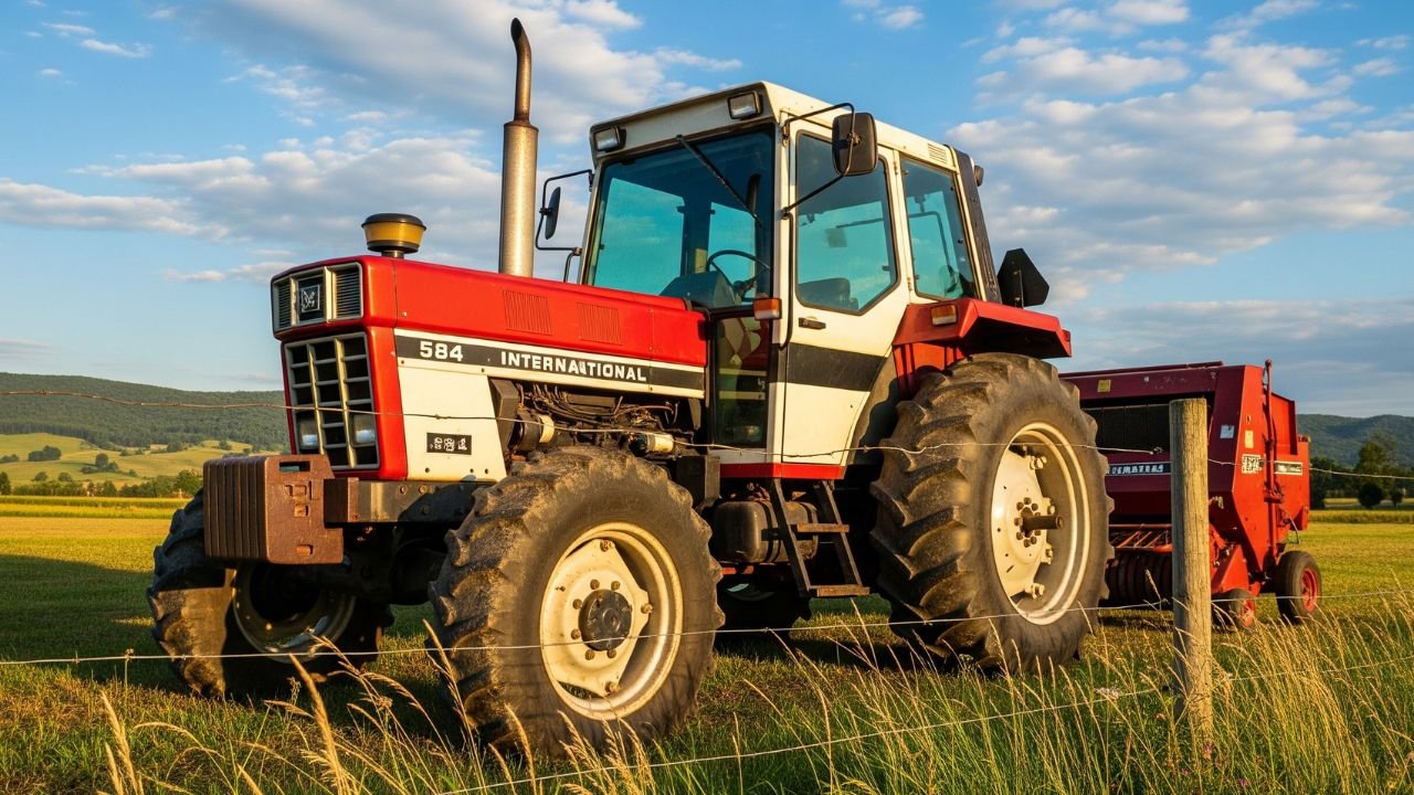 International 584 Tractor Specs