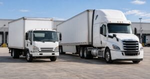 truck 03 box truck vs semi truck